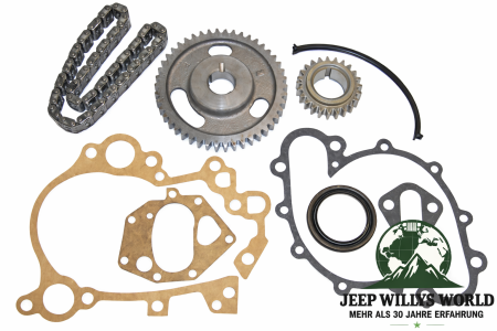 Timing Kit with Gaskets 8 Cyl. Jeep CJ + SJ 72-91