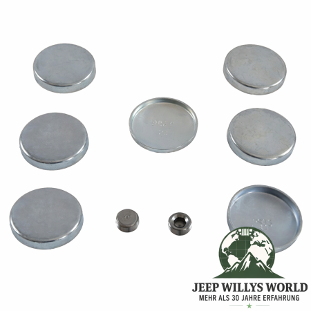 Motor Froststopfen Set 9-teilig 3,8 + 4,2 L Jeep CJ 72-86