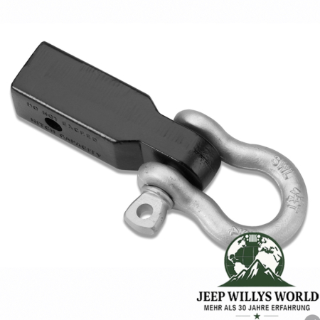 US Receiver Recovery Hitch with D-Ring Universal Jeep