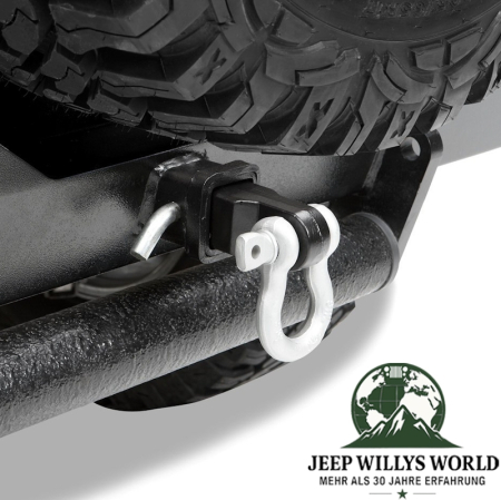 US Receiver Recovery Hitch with D-Ring Universal Jeep