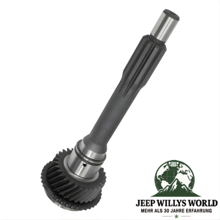 Input Shaft with 10 Spline and 29 Teeth for AX15 Transmission. Jeep Cherokee XJ / Wrangler YJ TJ Grand Cherokee ZJ Comanche MJ (1992-1997).
