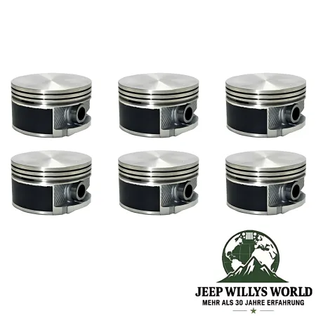 Enginetech Piston Set Engine .050" Oversize Jeep Wrangler JK 3.8L (07-11)