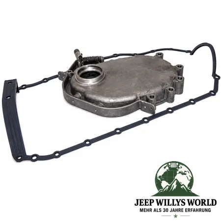 Crown Steuerketten Gehäuse inkl. Ölwannendichtung einteilig AMC 2,5L Jeep CJ5 CJ7 CJ8 / Wrangler YJ / Cherokee XJ / Comanche MJ (1983-1993)