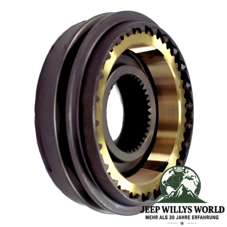Synchronkörper Kit (Synchronkörper, Synchronring, Federn und Schaltsteine) für NP231 Verteilergetriebe. Jeep Cherokee XJ / Wrangler YJ / Comanche MJ (1987-1996).