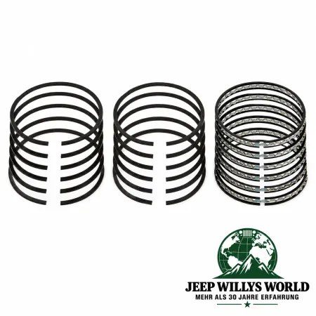Enginetech Piston Ring Set Engine .060" Oversize Jeep Wrangler TJ / Cherokee XJ / Grand Cherokee ZJ ZG WJ WG 4.0L 6 Cyl. (96-06)