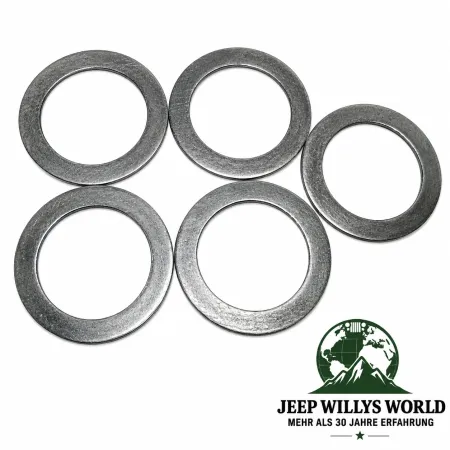 Kegelrad-Einstellscheiben Set Dana 30 , 35, 44. Jeep Jeep Wrangler,  Cherokee,  Grand Cherokee , Commander (94-23)
