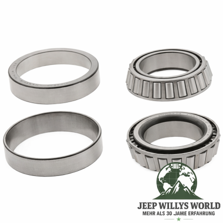 Differential Side Bearing Set Rear Axle AMC 20 + Dana 44 + Chysler 8.25 Jeep CJ + Cherokee + Grand Cherokee 76-12