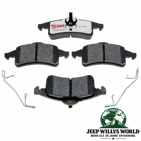 Raybestos Bremsklötze Bremsbeläge Satz hinten Element3. Jeep Grand Cherokee WJ WG (90-04)