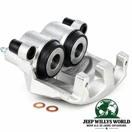 Ridex Teves Brake Caliper Front Left. Jeep Grand Cherokee WJ WG (99-02)