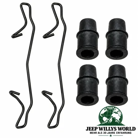 Dorman Bremsbelagfedern und Manschetten Satz hinten. Jeep Grand Cherokee WJ WG (99-04)