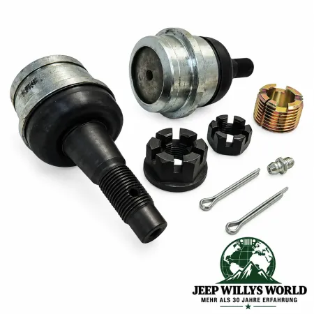 Crown Ball Joint Kit for each Axle Side Jeep Grand Cherokee WJ, WG (99-04)