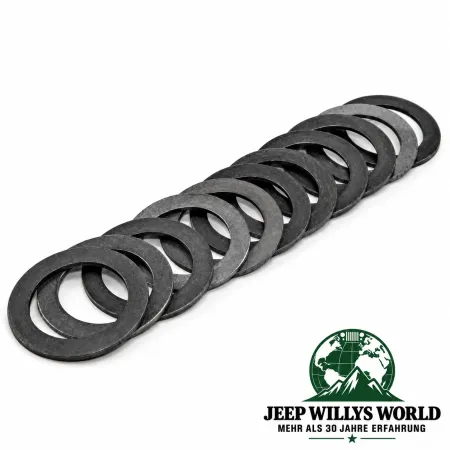 Crown Differential Side Bearing Shim Front Axle Dana 30. Jeep Grand Cherokee WJ WG (99-04)