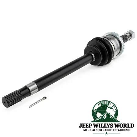 NTY Axle Shaft Assembly Front Left without Vari Lok Dana 30. Jeep Grand Cherokee WJ WG (99-04)