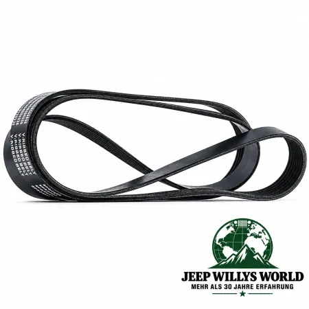 Ridex Serpentine Belt Jeep Grand Cherokee WJ WG 3.1L TD Diesel (99-01)