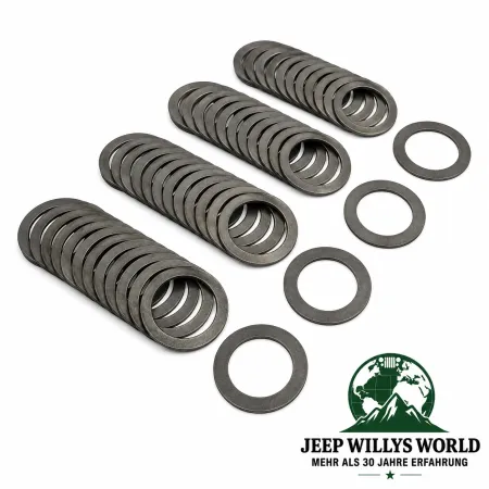 Spicer Differential Einstellscheiben Set Vorderachse Dana 30 Jeep Wrangler JK JL / Cherokee KJ KK (02-25)