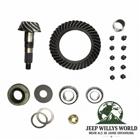 Ring & Pinion Set Differential Front Axle Dana 30 3.73 Jeep Wrangler TJ 02.10.00-06
