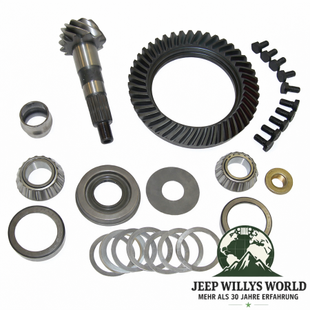 Ring & Pinion Set Differential Front Axle Dana 30 4.10 Jeep Wrangler TJ 02.10.00-06