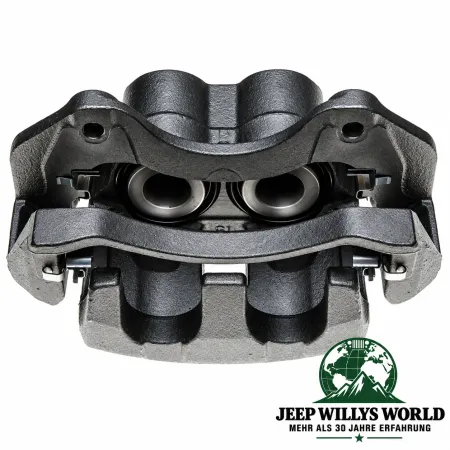 Raybestos Akebono Bremssattel mit Halter vorne links. Jeep Grand Cherokee WJ WG (99-04)