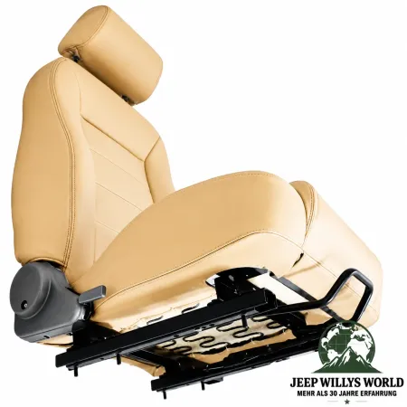Bestop Sitzadapter mit Laufschiene Beifahrersitz rechts Jeep Wrangler TJ (2003-2006)