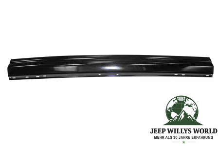 Bumper Front Black Jeep Cherokee 84-96