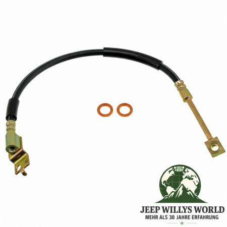 Bremsschlauch vorne links Jeep Wrangler 87-89
