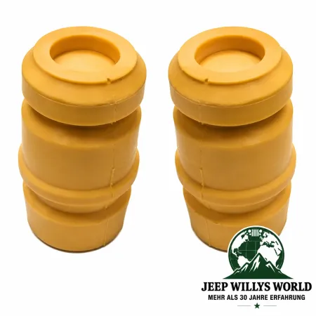 Fairchild Leaf Spring Axle Bump Stop Pair Front Jeep Cherokee XJ (1994-2001)