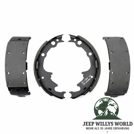 Bremstrommel + Bremsbacken Satz hinten Raybestos Jeep Wrangler + Cherokee 90-06