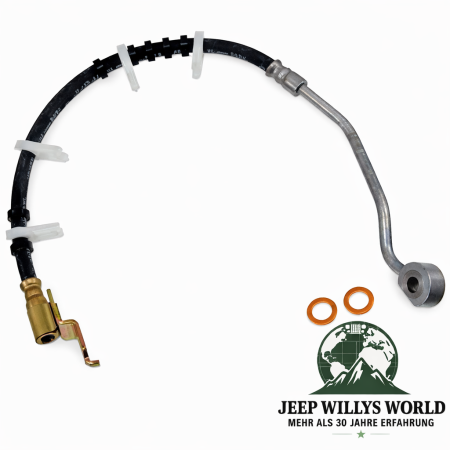Brake Hose Front Right without ABS Raybestos Jeep Wrangler 90-95