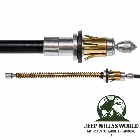 Brake Cable Rear Left Dorman Jeep Wrangler 87-89