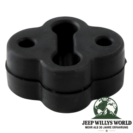 Front Exhaust Insulator for 2.5L, 4.0L and 4.2L engine. Jeep Wrangler YJ (1987-1995).