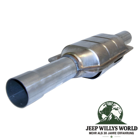 Catalytic Converter for 2.5L, 4.0L, 5.2L and 5.9L gasoline engine. Jeep Cherokee XJ / Grand Cherokee ZJ / ZG / WJ / WG (1996-2001).