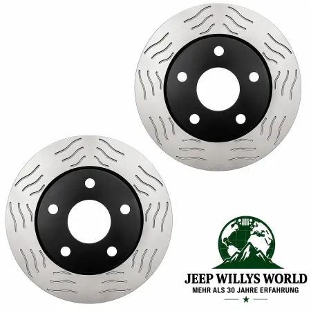 Raybestos Performance Bremsscheibe Paar vorne Ø 302mm Jeep Wrangler JK (07-18)