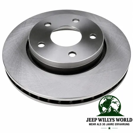 Raybestos R-Line Brake Rotor pair Front Ø 302mm Jeep Wrangler JK (07-18)