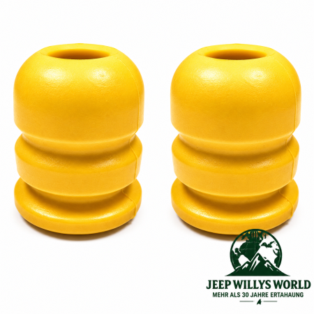 Fairchild Leaf Spring Axle Bump Stop pair Rear Jeep Wrangler JK (07-18)
