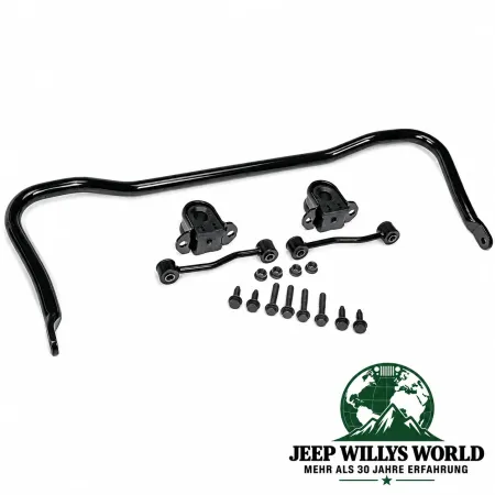 Dorman Stabilisator Komplett Set vorne, Stabigummis, Schellen, Schrauben, Koppelstangen Jeep Grand Cherokee (99-04)