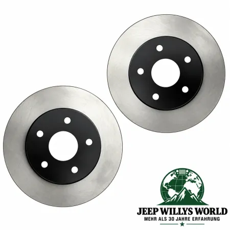 Raybestos Specialty-Line Brake Rotor pair Front Jeep Grand Cherokee WJ WG (99-04)