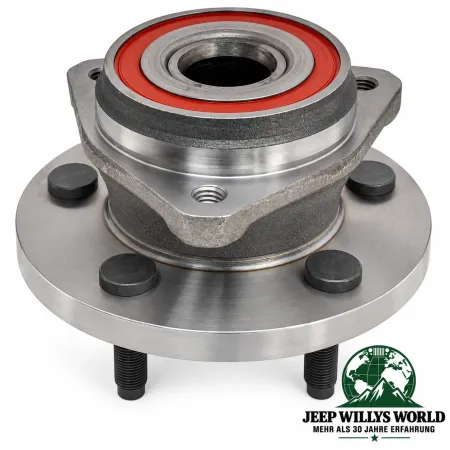 Crown Radnabe komplett inkl. Radlager Dana 30 Vorderachse rechts / links. Jeep Grand Cherokee WJ WG (99-04)