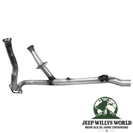 Exhaust Frontpipe (aluminized) for 5.2L and 5.9L gasoline engine. Jeep Grand Cherokee ZJ / ZG (1996-1998).
