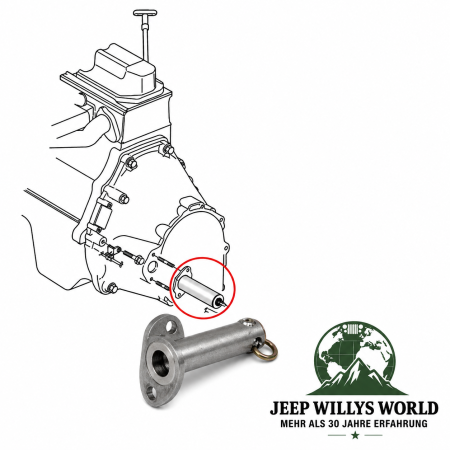 Kupplungsnehmerzylinder Jeep Wrangler 2,4 + 4,0 L 05-06