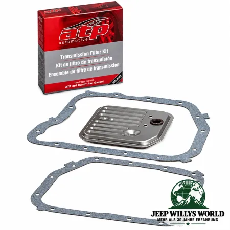 ATP Automatikgetriebefilter mit Dichtung 42RE, 44RE, 46RH, Jeep Grand Cherokee ZJ ZG WJ WG (98-04)