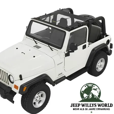 Bestop Sun Targa Bikini Top Mesh Jeep Wrangler TJ (2003-2006)