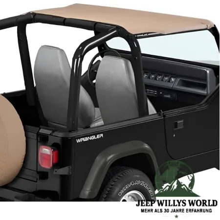 Bestop Strapless Bikini Top Vinyl Spice Denim Jeep Wrangler YJ (1992-1995)