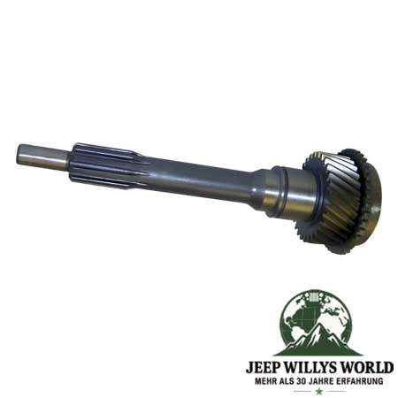 Eingangswelle mit 10 Spline und 29 Zähnen für AX15 Schaltgetriebe. Jeep Cherokee XJ / Wrangler YJ / Comanche MJ (1987-1991).