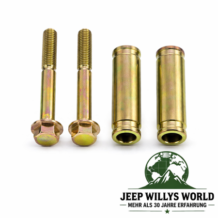 Brake Caliper Pin + Sleeve Set Jeep Wrangler + Cherokee + Grand Cherokee 90-06