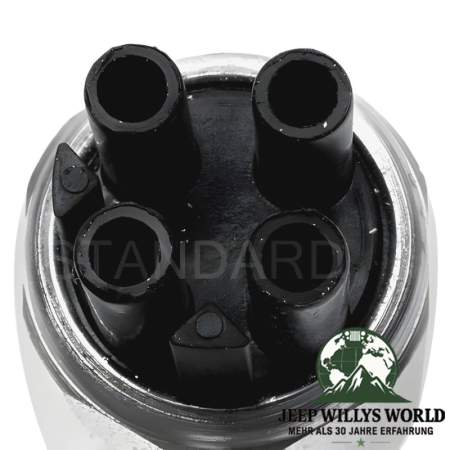 Vacuum Switch for NP207 and NP231 Transfer Case. Jeep Cherokee XJ / Wrangler YJ (1987-1996), 4 vacuum ports pictured.