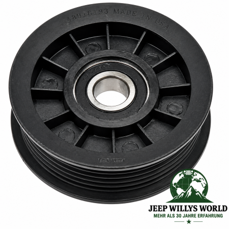 Umlenkrolle Jeep Wrangler + Cherokee 2,5 + 4,0 L 87-01