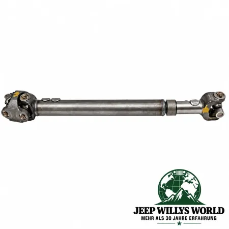 Kardanwelle vorne mit Doppelkreuzgelenk. Jeep Cherokee XJ, Comanche MJ, Grand Cherokee WJ 4,0L Schaltgetriebe (89-01)
