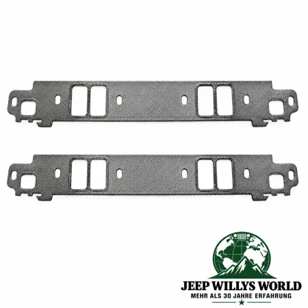 Crown Exhaust Manifold Gasket Pair Jeep Grand Cherokee ZJ ZG 5.2L + 5.9L 8 Cyl. (93-98)