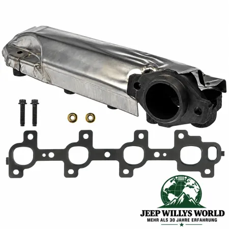 Dorman Abgaskrümmer links mit Dichtung für 4,7L Motor. Jeep Grand Cherokee WJ WG (99-04)