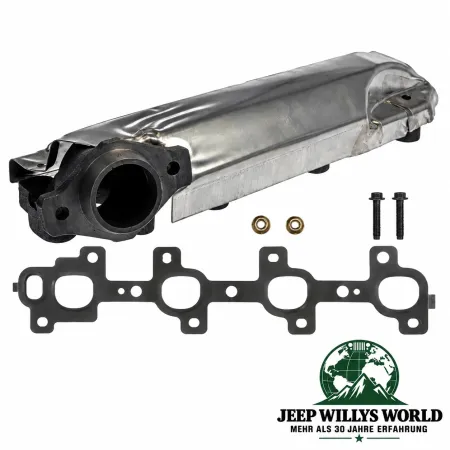 Dorman Abgaskrümmer rechts mit Dichtung für 4,7L Motor. Jeep Grand Cherokee WJ WG (99-04)